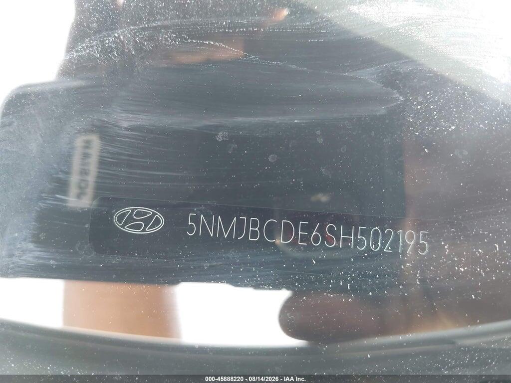 5NMJBCDE6SH502195 2025 HYUNDAI TUCSON photo no. 9