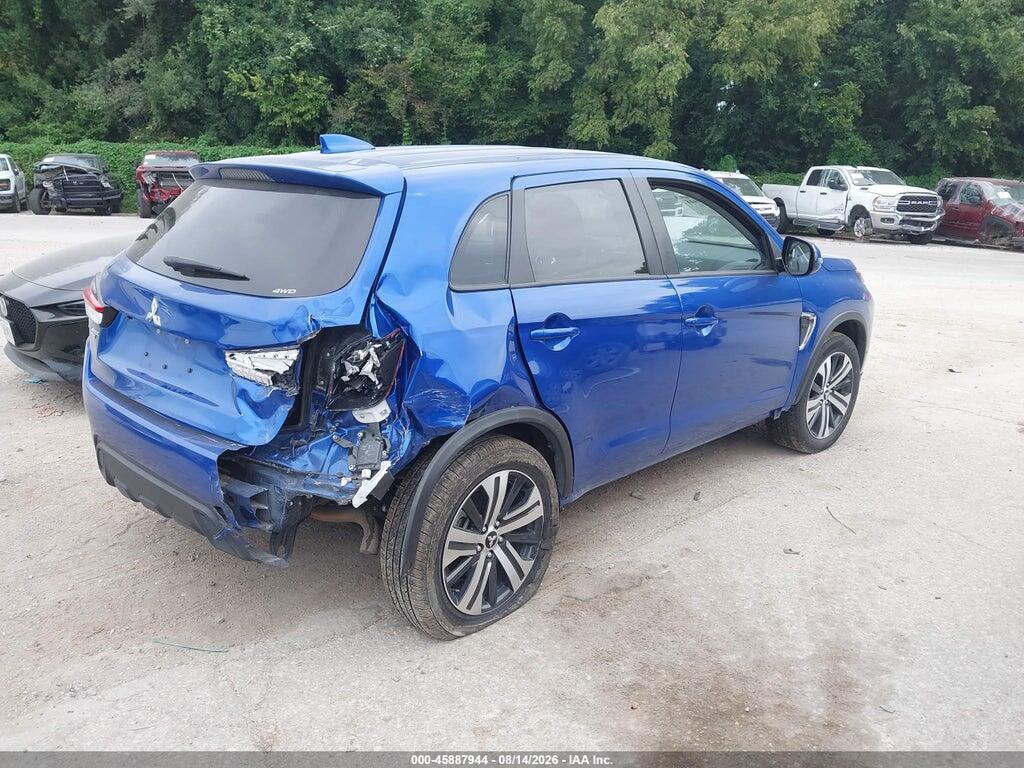 JA4ARUAU5SU010614 2025 MITSUBISHI OUTLANDER SPORT photo no. 4