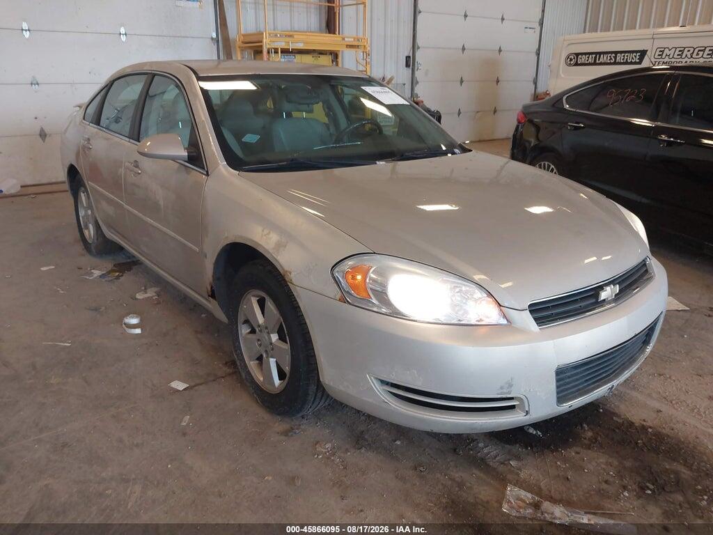 2G1WT58K081340360 2008 CHEVROLET IMPALA photo no. 1