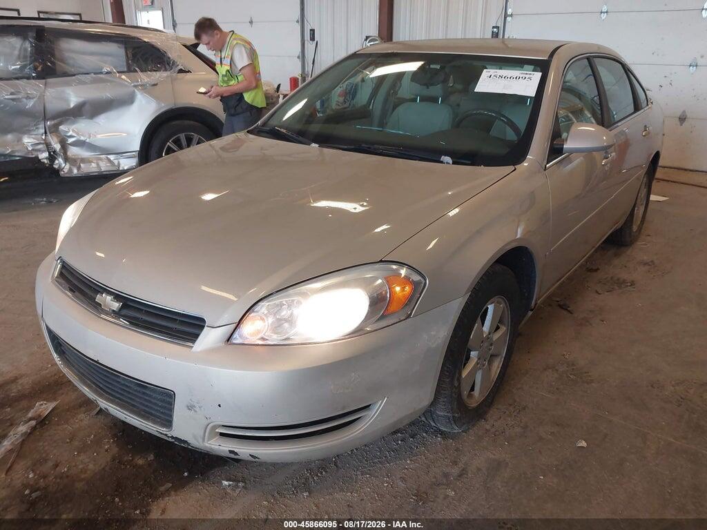 2G1WT58K081340360 2008 CHEVROLET IMPALA photo no. 2