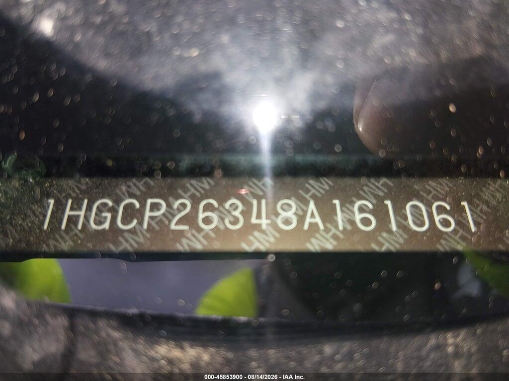 1HGCP26348A161061 2008 HONDA ACCORD photo no. 9