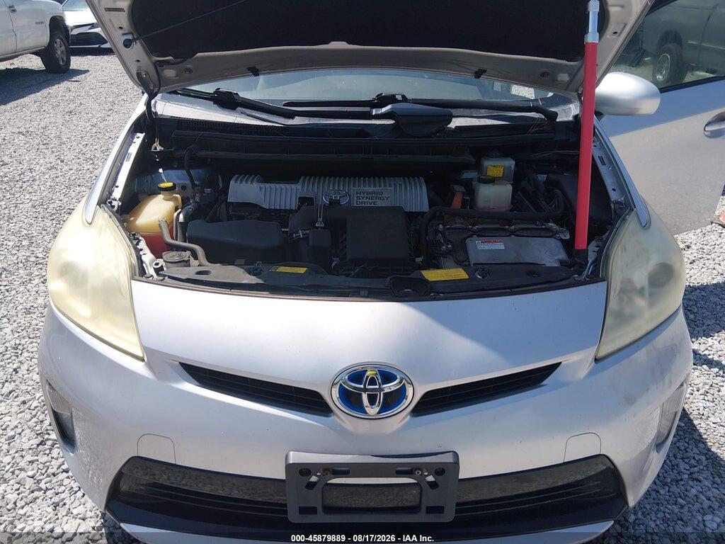JTDKN3DU1C5378053 2012 TOYOTA PRIUS photo no. 10