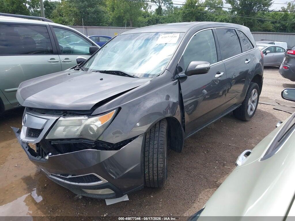 2HNYD2H38CH533631 2012 ACURA MDX photo no. 2