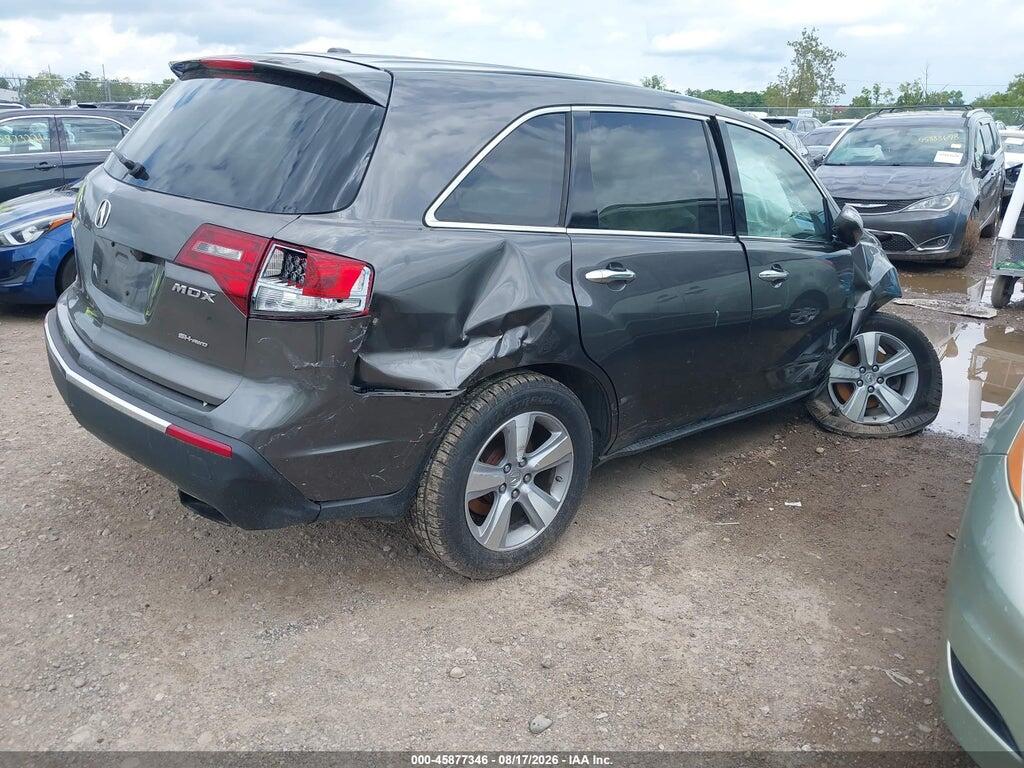 2HNYD2H38CH533631 2012 ACURA MDX photo no. 4