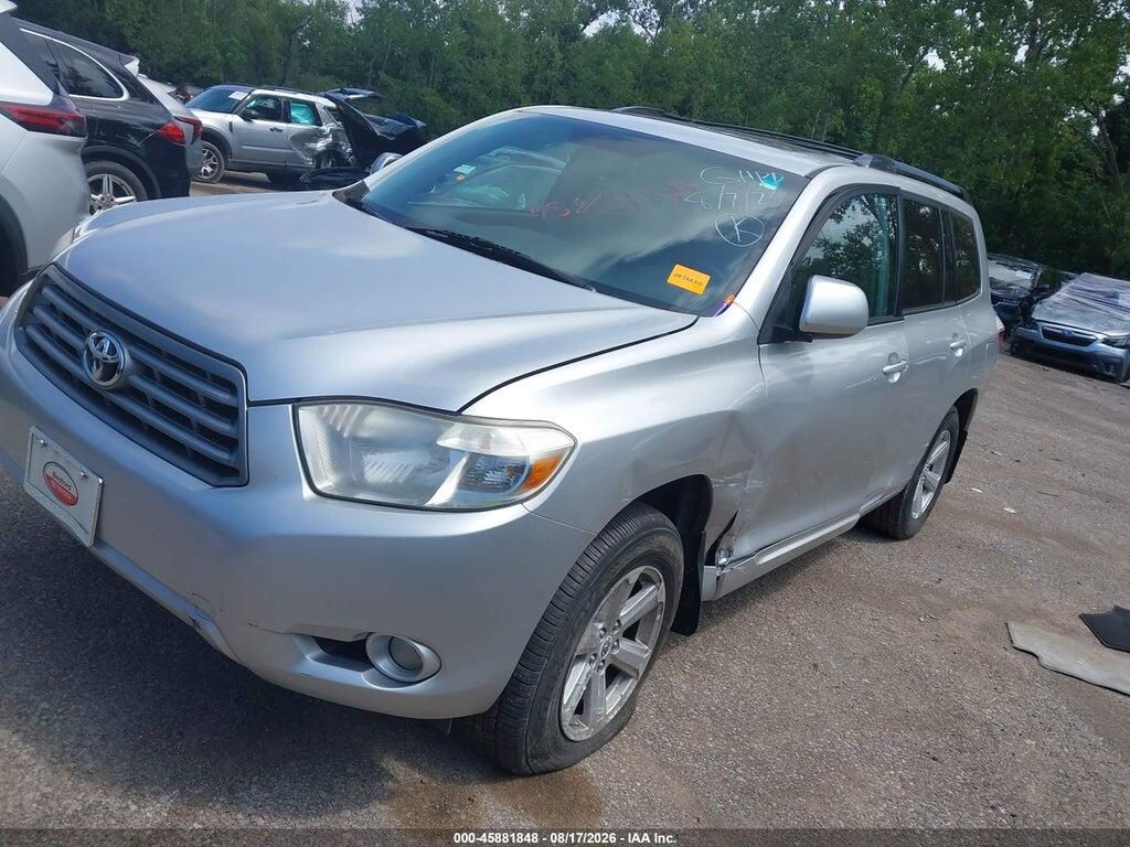 5TDKK3EH0AS006236 2010 TOYOTA HIGHLANDER photo no. 2