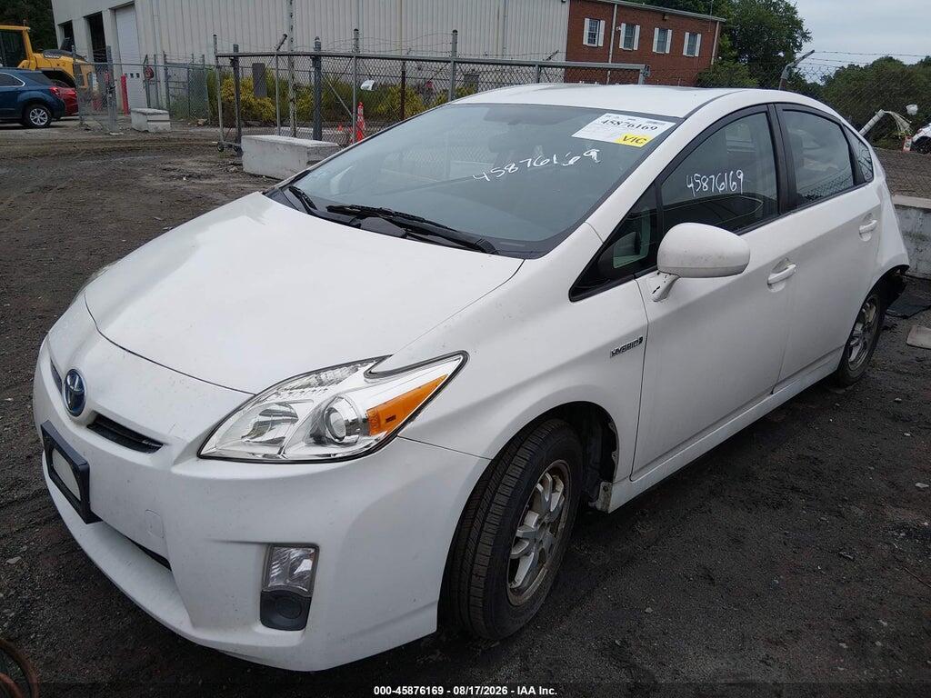 JTDKN3DU1A0135532 2010 TOYOTA PRIUS photo no. 2