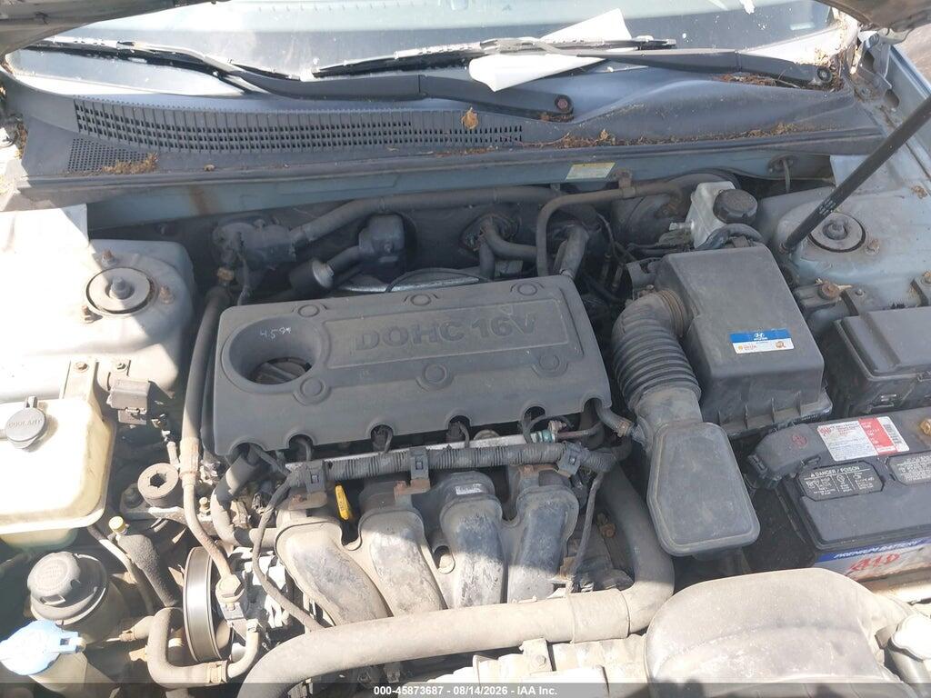 5NPET4AC5AH614348 2010 HYUNDAI SONATA photo no. 10