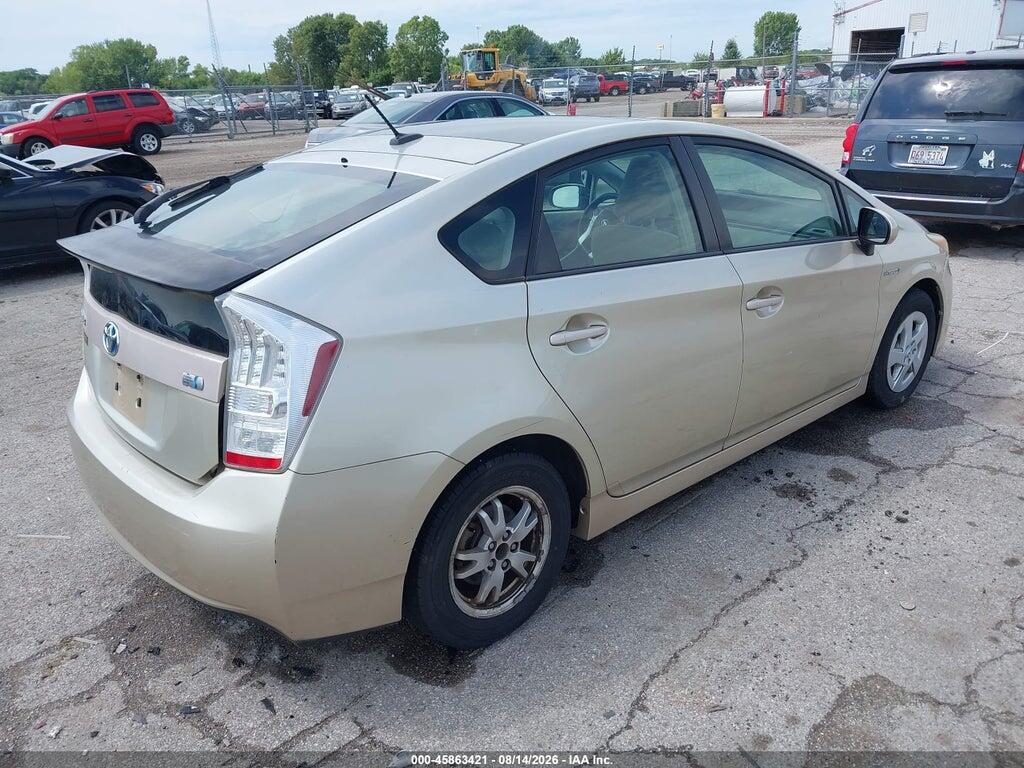 JTDKN3DU2A0035598 2010 TOYOTA PRIUS photo no. 4