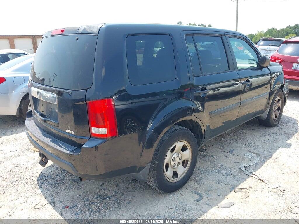 5FNYF4H20BB067734 2011 HONDA PILOT photo no. 4