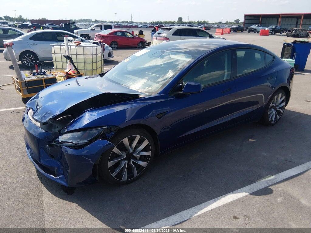 5YJ3E1EB5SF964063 2025 TESLA MODEL 3 photo no. 2