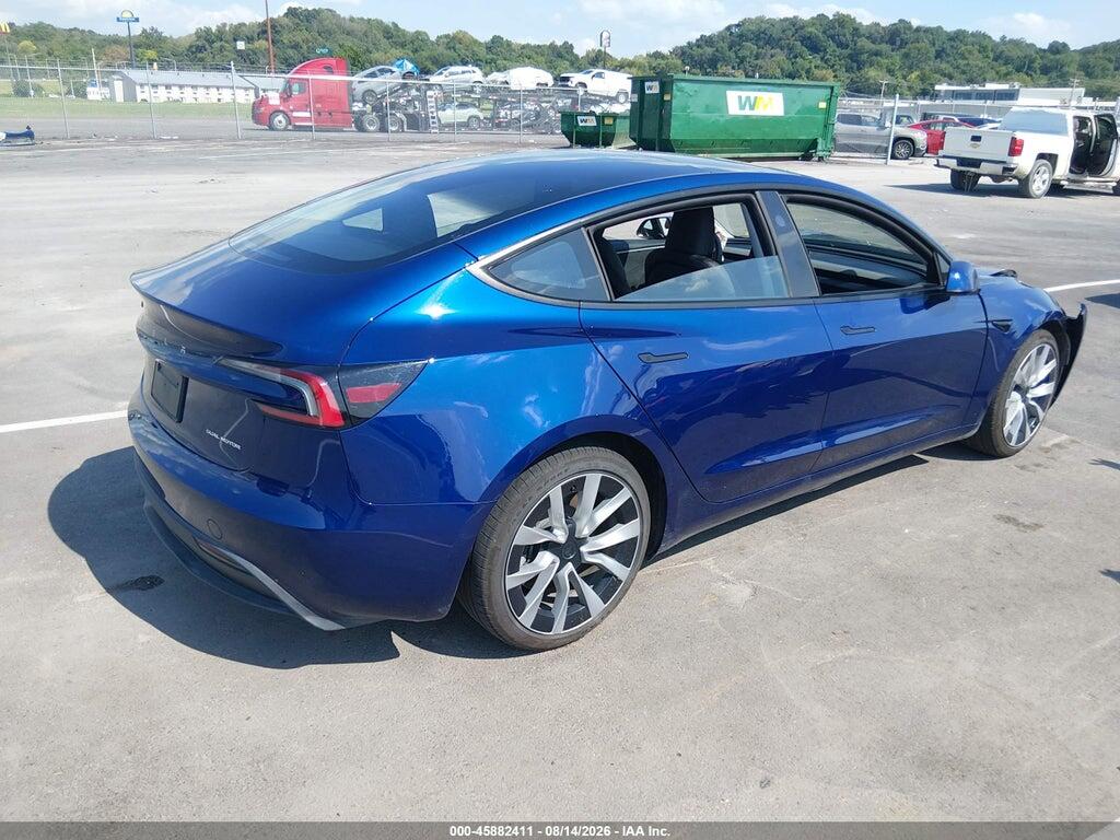 5YJ3E1EB5SF964063 2025 TESLA MODEL 3 photo no. 4