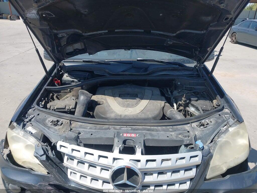 4JGBB5GB1BA656840 2011 MERCEDES-BENZ ML 350 photo no. 10