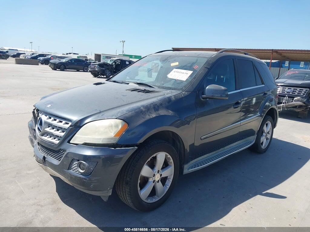 4JGBB5GB1BA656840 2011 MERCEDES-BENZ ML 350 photo no. 2