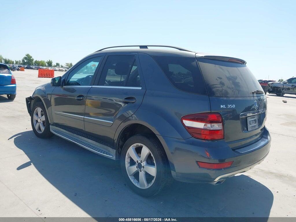 4JGBB5GB1BA656840 2011 MERCEDES-BENZ ML 350 photo no. 3