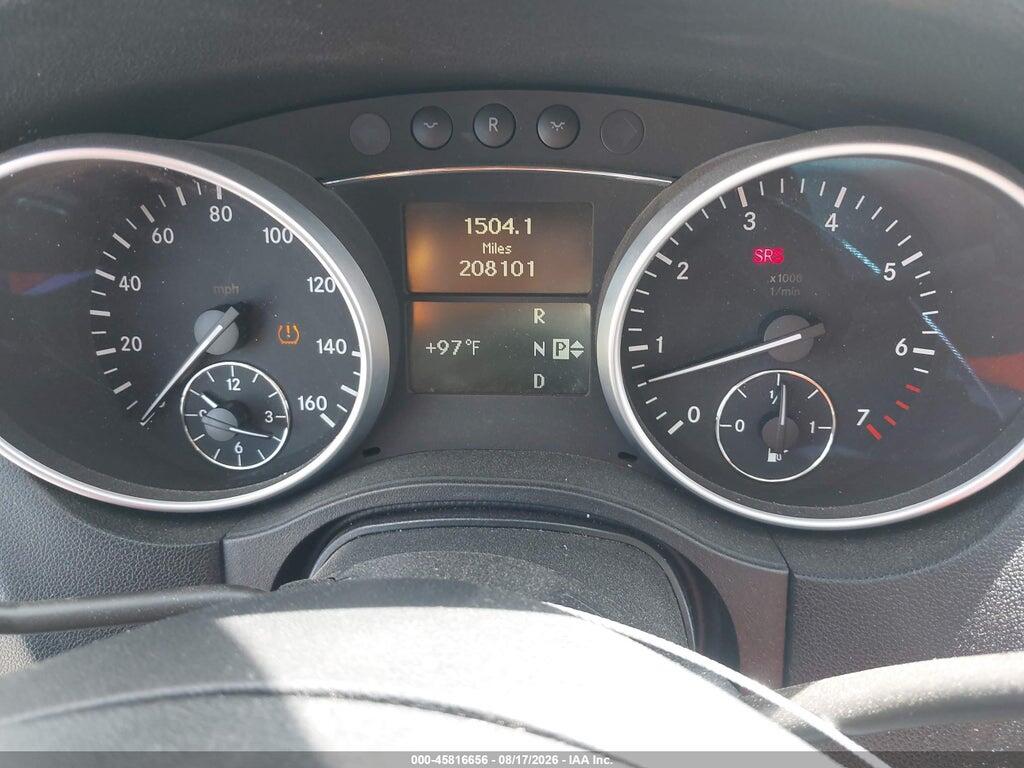 4JGBB5GB1BA656840 2011 MERCEDES-BENZ ML 350 photo no. 7