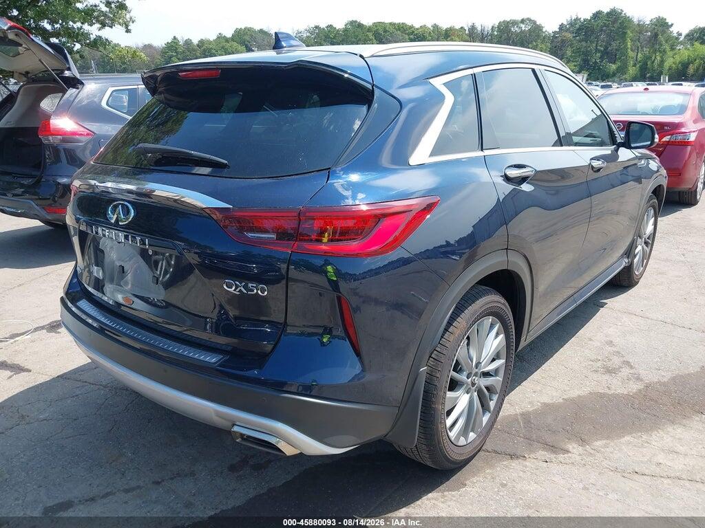 3PCAJ5BB0SF102805 2025 INFINITI QX50 photo no. 4