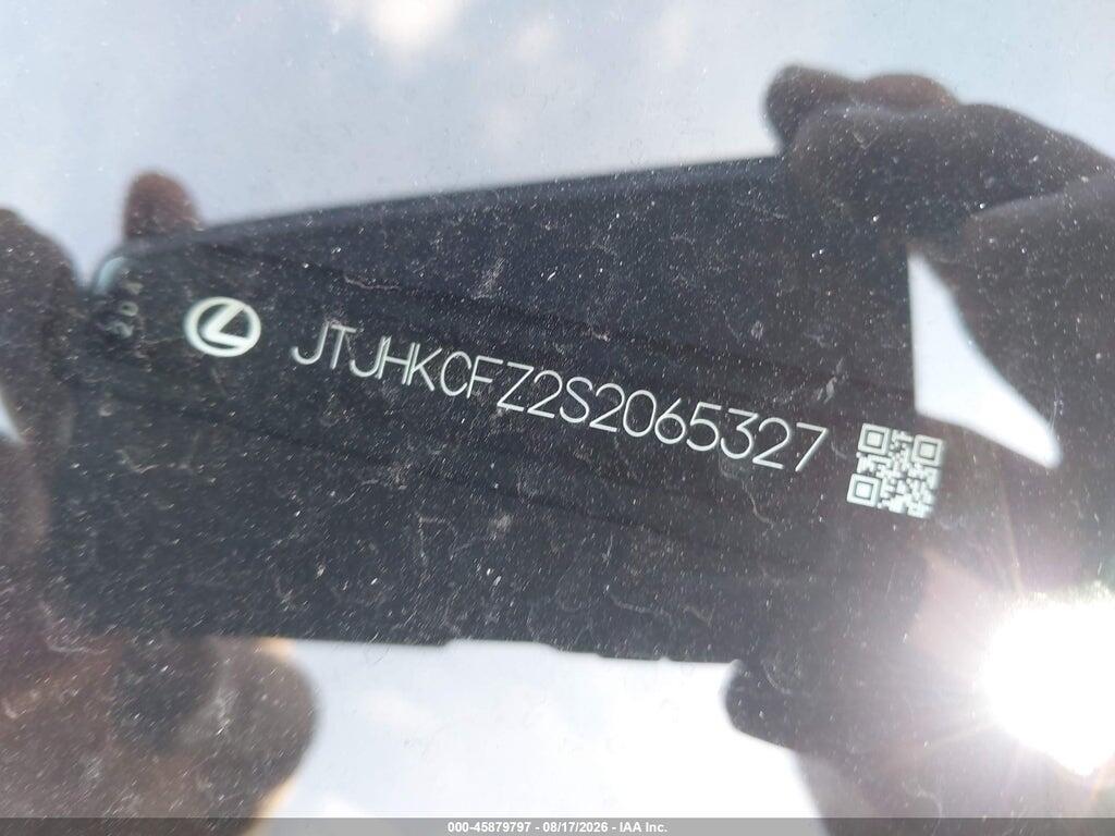 JTJHKCFZ2S2065327 2025 LEXUS NX 450H+ photo no. 9