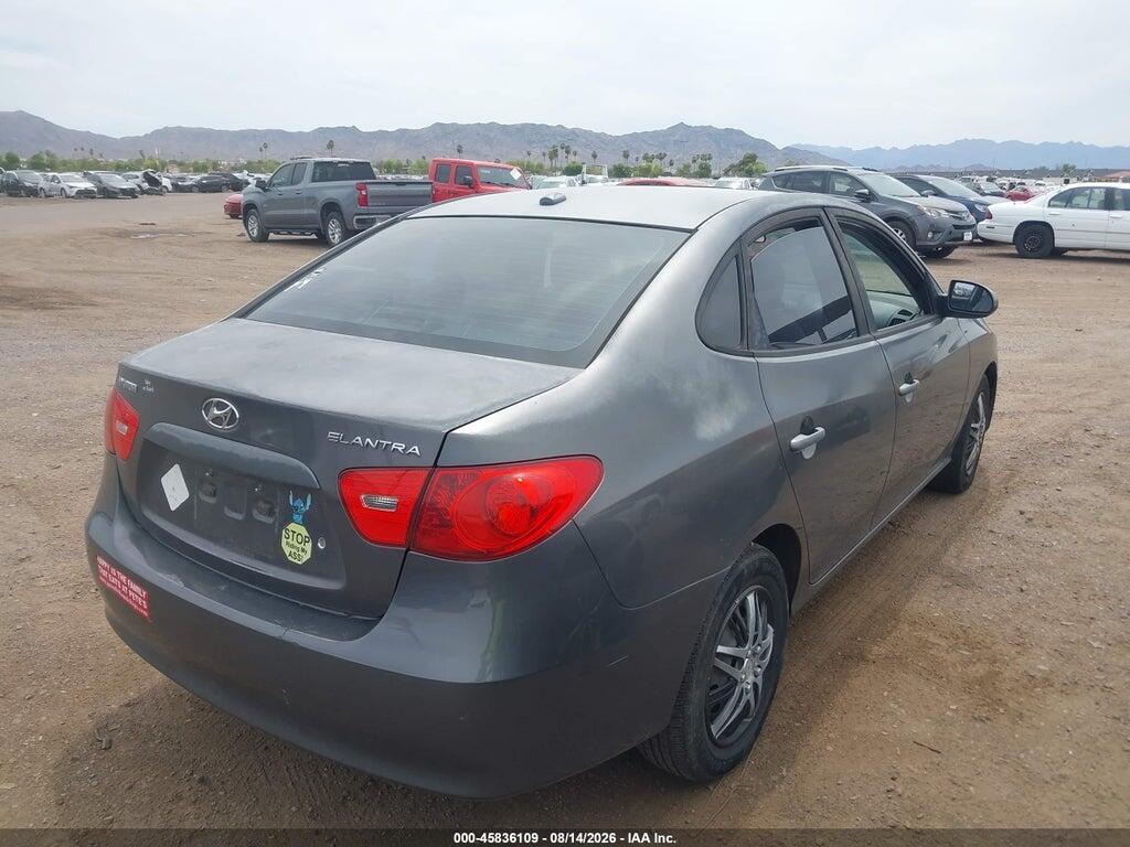 KMHDU46D78U453586 2008 HYUNDAI ELANTRA photo no. 4