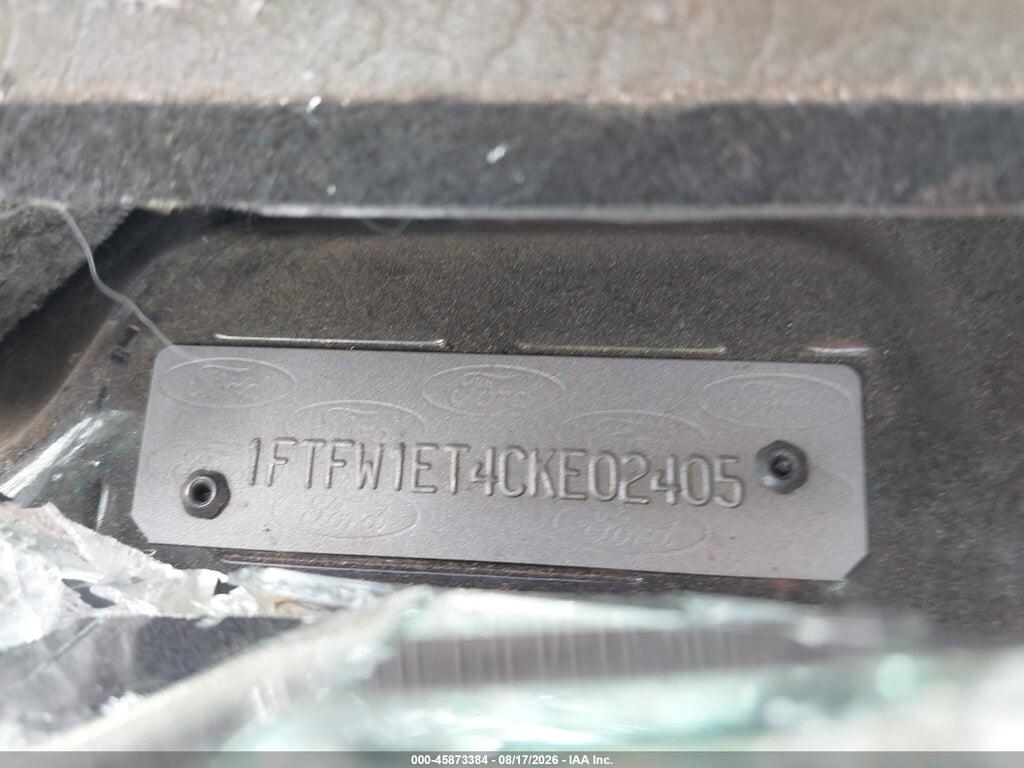 1FTFW1ET4CKE02405 2012 FORD F-150 photo no. 9