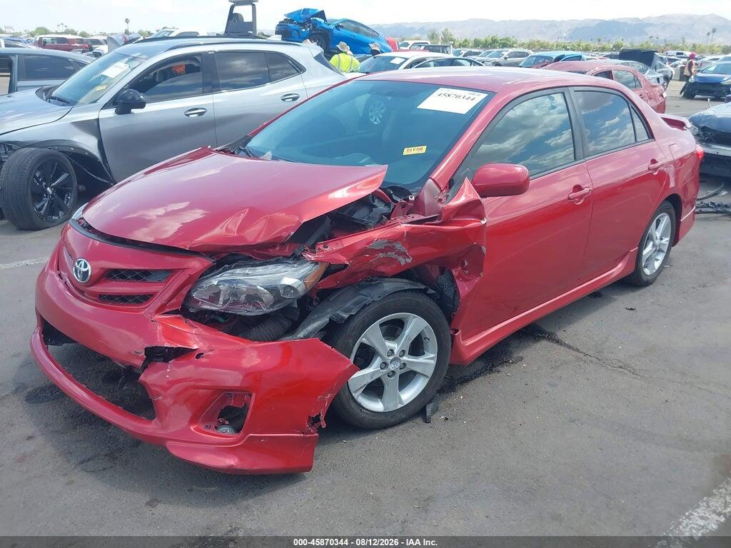 5YFBU4EE7CP035718 2012 TOYOTA COROLLA photo no. 2