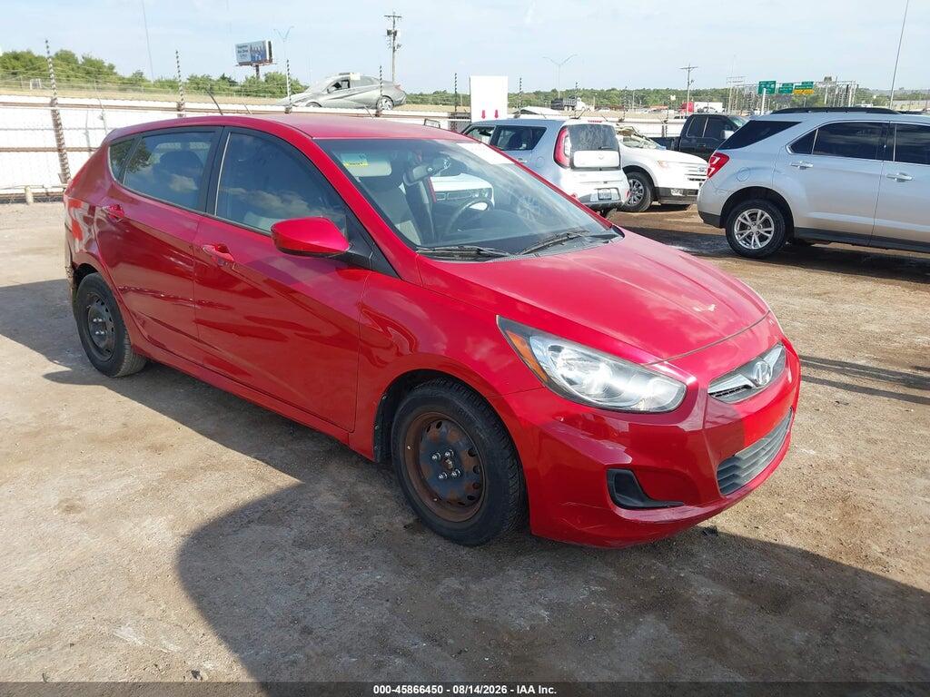 KMHCT5AE8CU058507 2012 HYUNDAI ACCENT photo no. 1