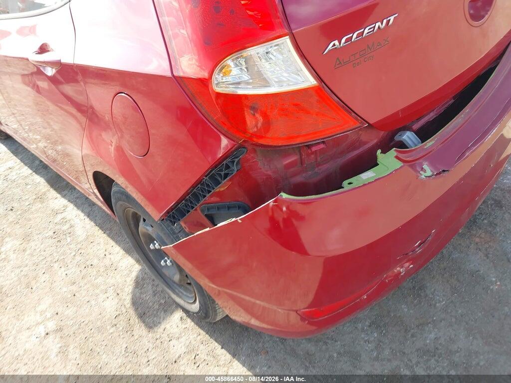KMHCT5AE8CU058507 2012 HYUNDAI ACCENT photo no. 11