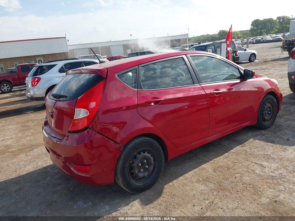 KMHCT5AE8CU058507 2012 HYUNDAI ACCENT photo no. 4