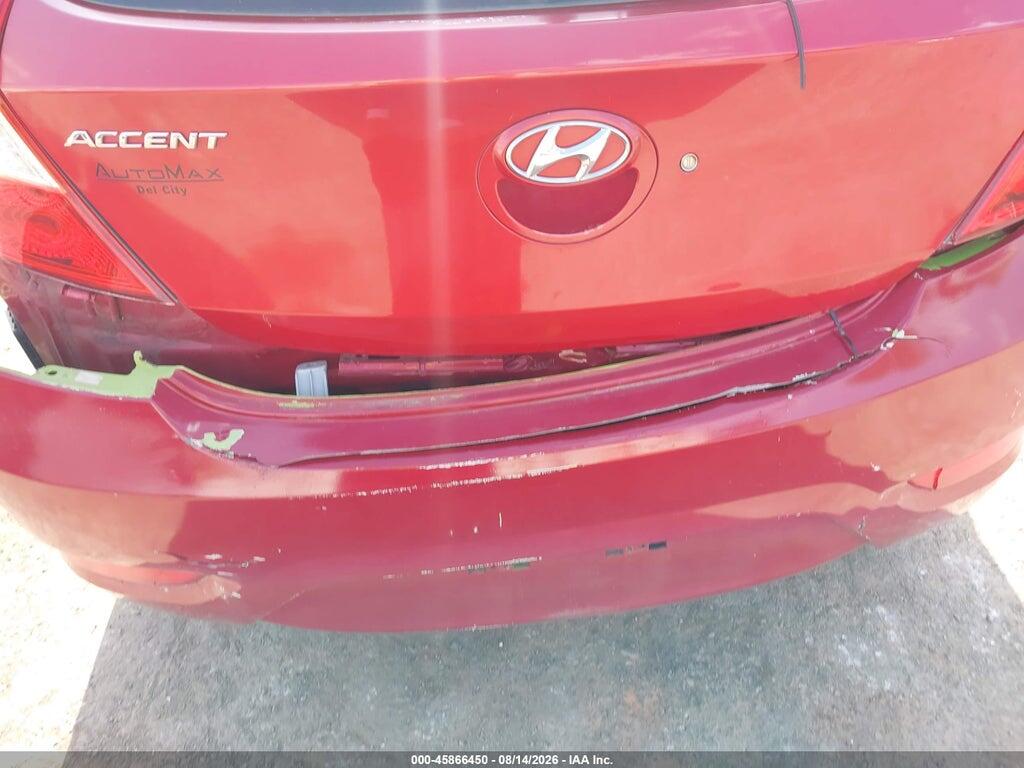 KMHCT5AE8CU058507 2012 HYUNDAI ACCENT photo no. 6
