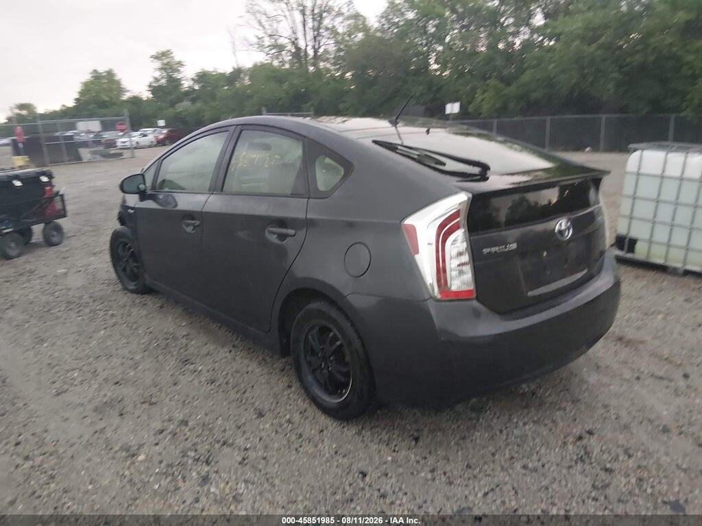 JTDKN3DU7C1522843 2012 TOYOTA PRIUS photo no. 3