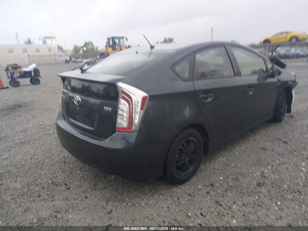 JTDKN3DU7C1522843 2012 TOYOTA PRIUS photo no. 4