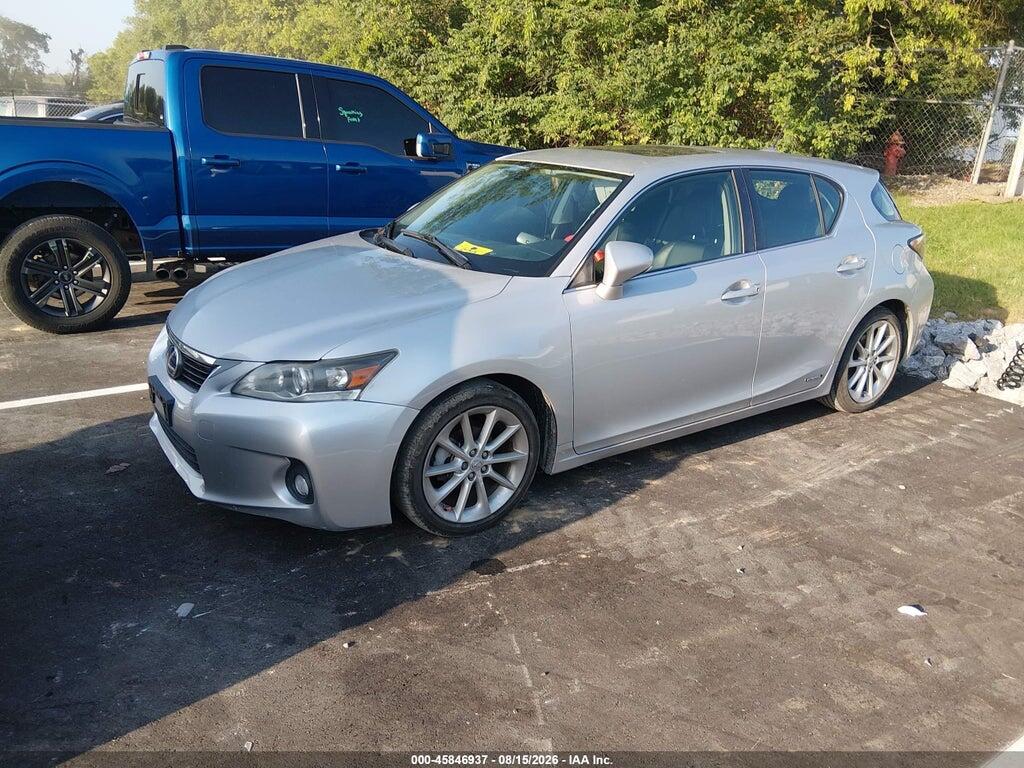 JTHKD5BH3C2084965 2012 LEXUS CT 200H photo no. 2