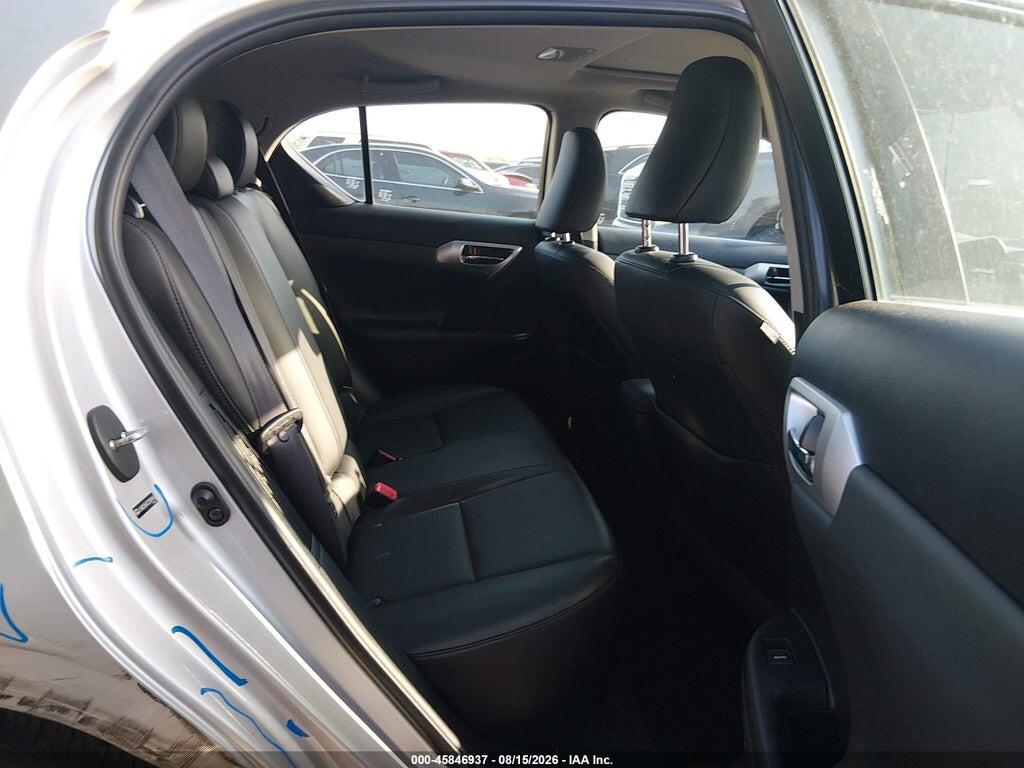 JTHKD5BH3C2084965 2012 LEXUS CT 200H photo no. 8