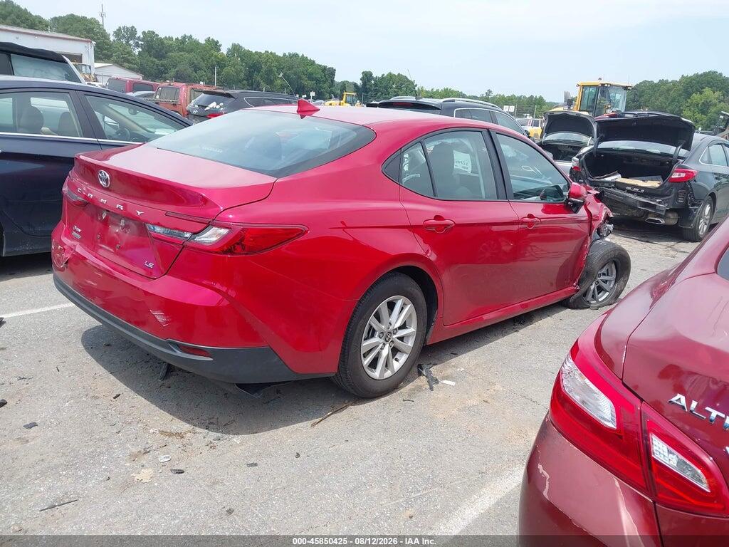 4T1DAACK2SU195852 2025 TOYOTA CAMRY photo no. 4