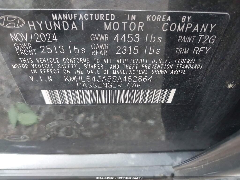 KMHL64JA5SA462864 2025 HYUNDAI SONATA photo no. 9