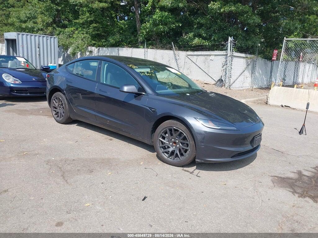 5YJ3E1EA7SF993765 2025 TESLA MODEL 3 photo no. 1