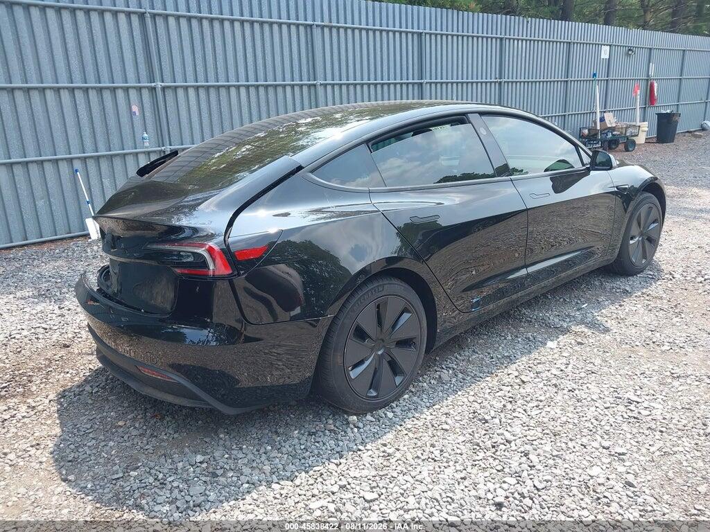 5YJ3E1EA6SF042070 2025 TESLA MODEL 3 photo no. 4