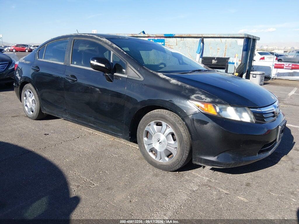 2012 HONDA CIVIC HYBRID JHMFB4F20CS002410