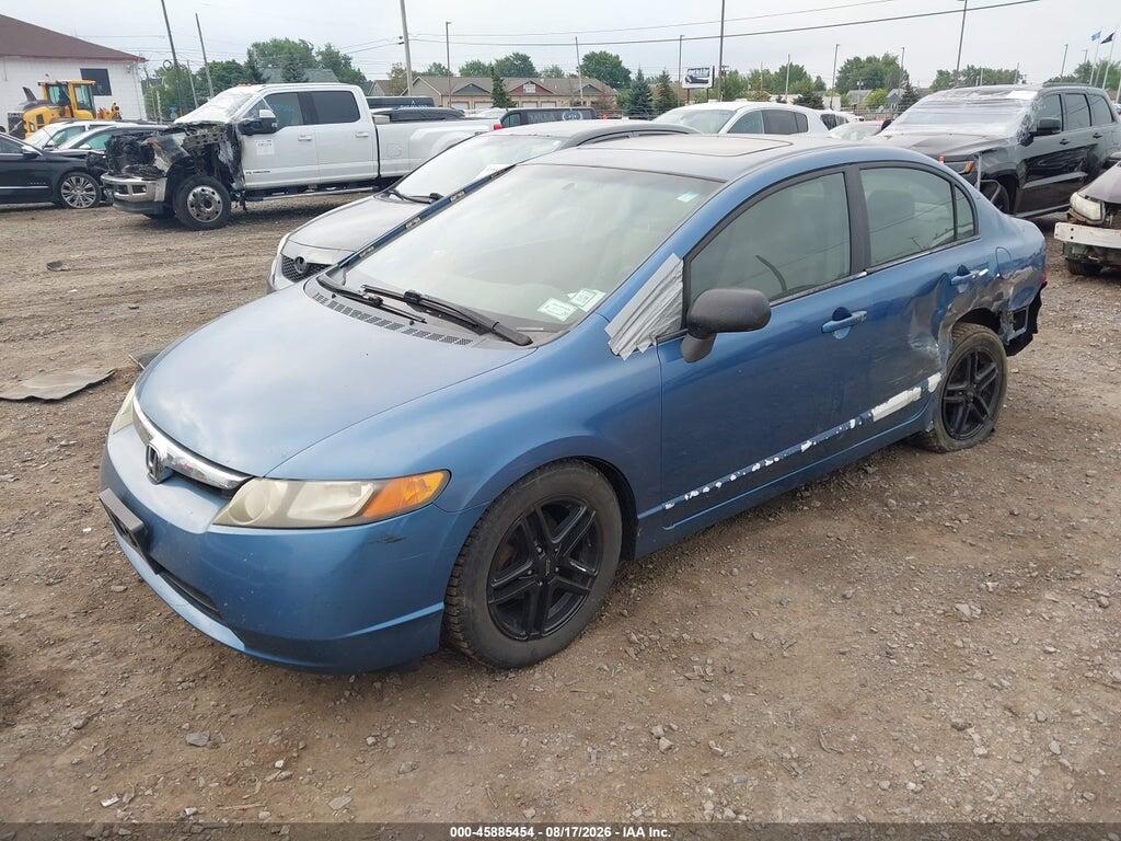1HGFA16876L045083 2006 HONDA CIVIC photo no. 2
