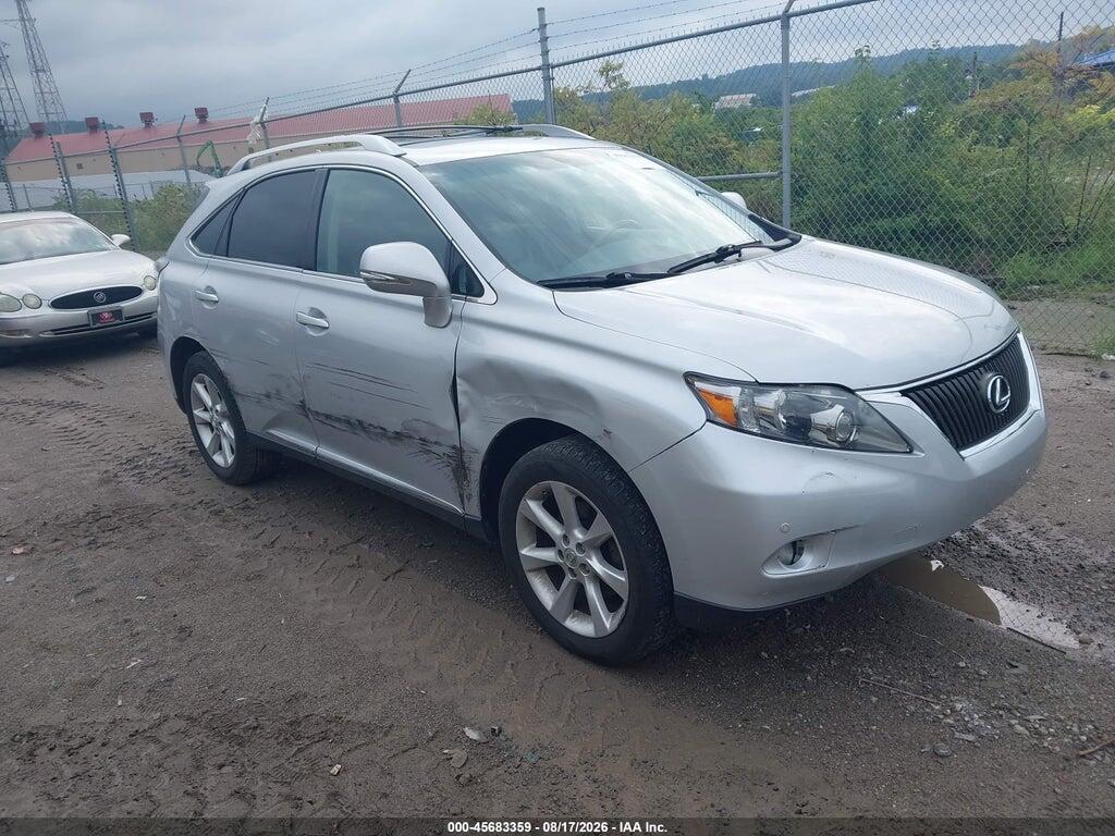 2T2ZK1BA6CC077720 2012 LEXUS RX 350 photo no. 1