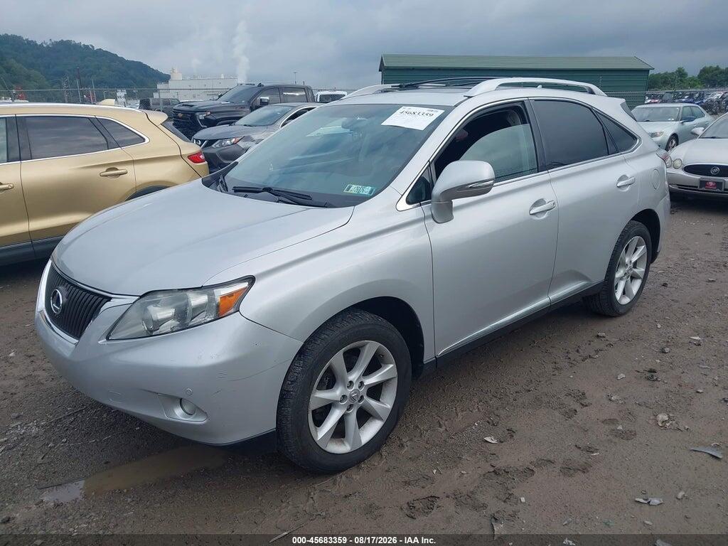 2T2ZK1BA6CC077720 2012 LEXUS RX 350 photo no. 2