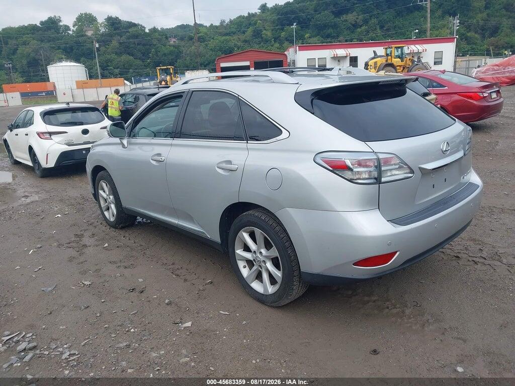 2T2ZK1BA6CC077720 2012 LEXUS RX 350 photo no. 3