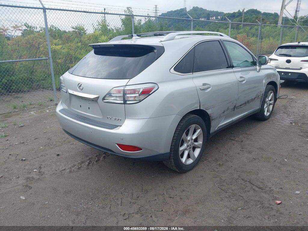 2T2ZK1BA6CC077720 2012 LEXUS RX 350 photo no. 4