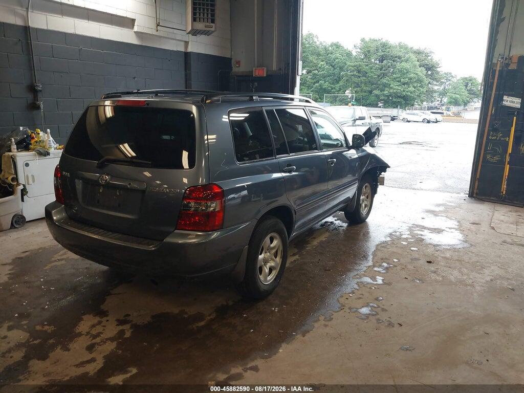 JTEGD21A960140915 2006 TOYOTA HIGHLANDER photo no. 4