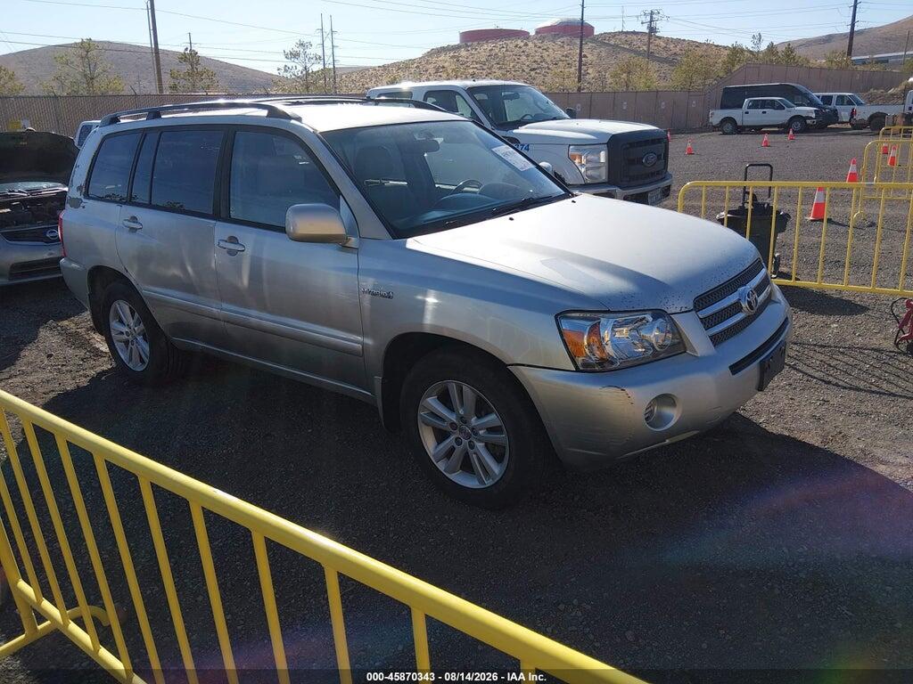 2006 TOYOTA HIGHLANDER HYBRID JTEDW21A060012365