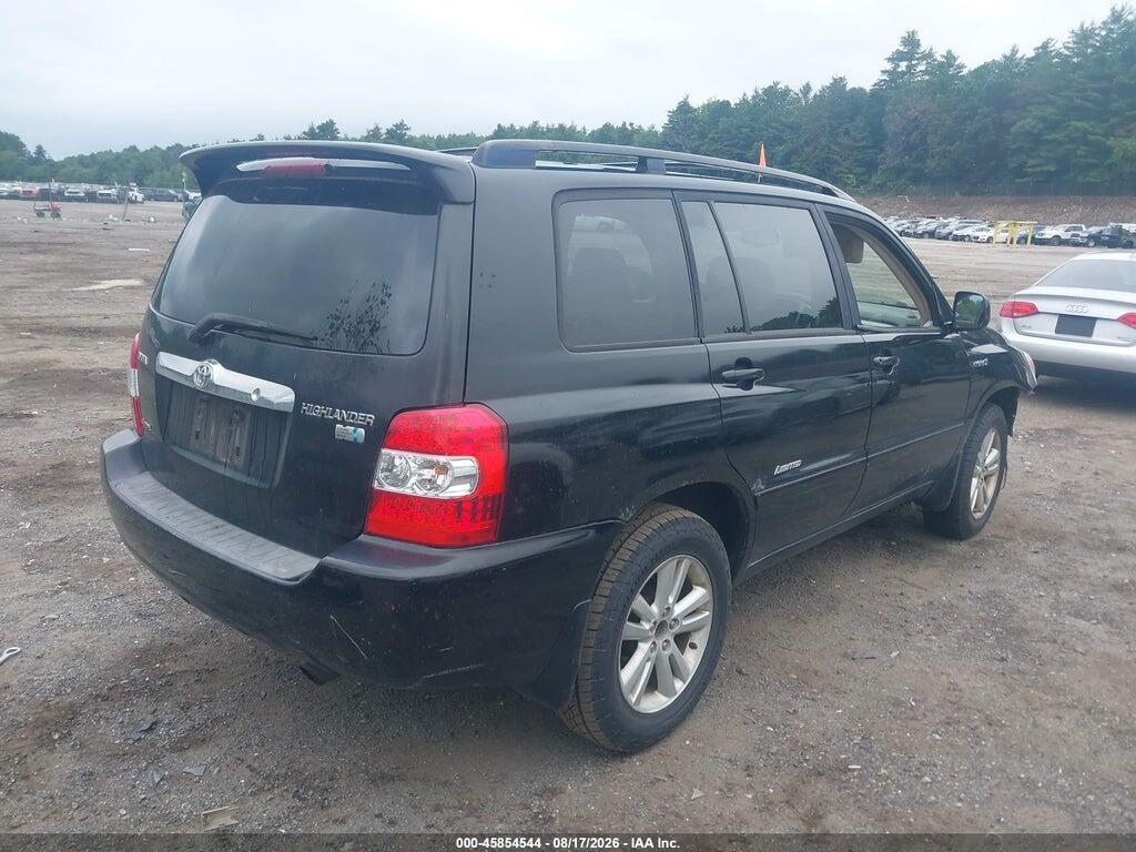 JTEEW21A660025979 2006 TOYOTA HIGHLANDER HYBRID photo no. 4