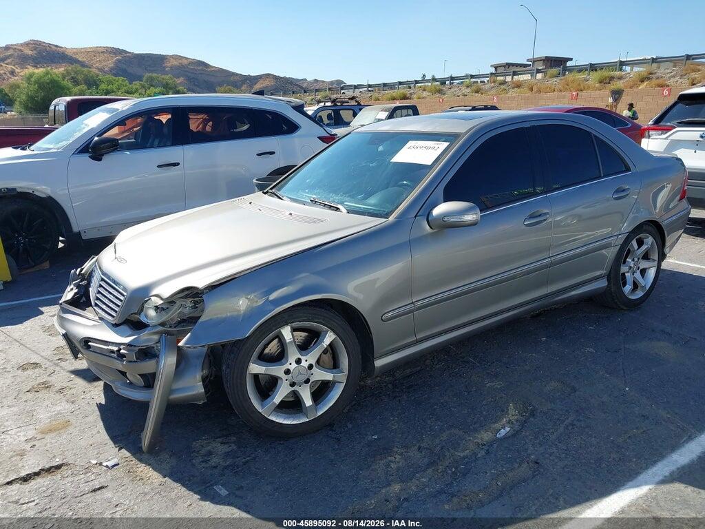 WDBRF52H07A929565 2007 MERCEDES-BENZ C 230 photo no. 2