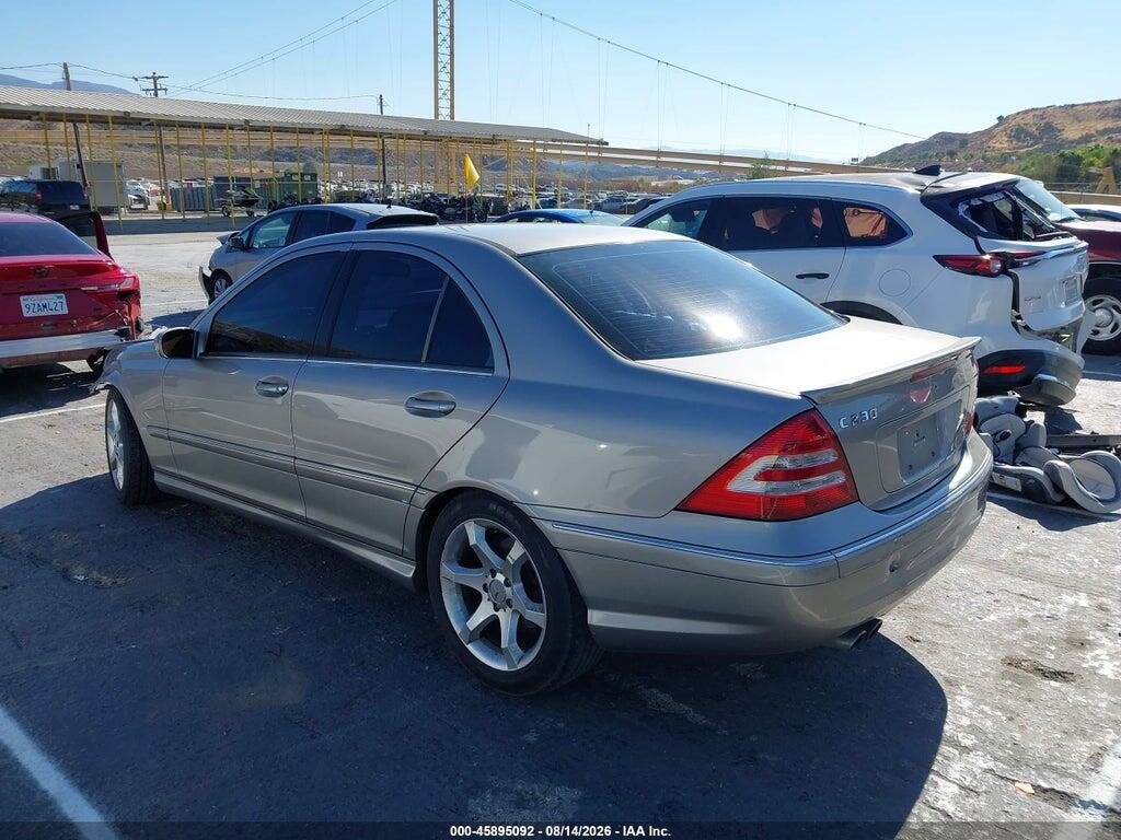 WDBRF52H07A929565 2007 MERCEDES-BENZ C 230 photo no. 3