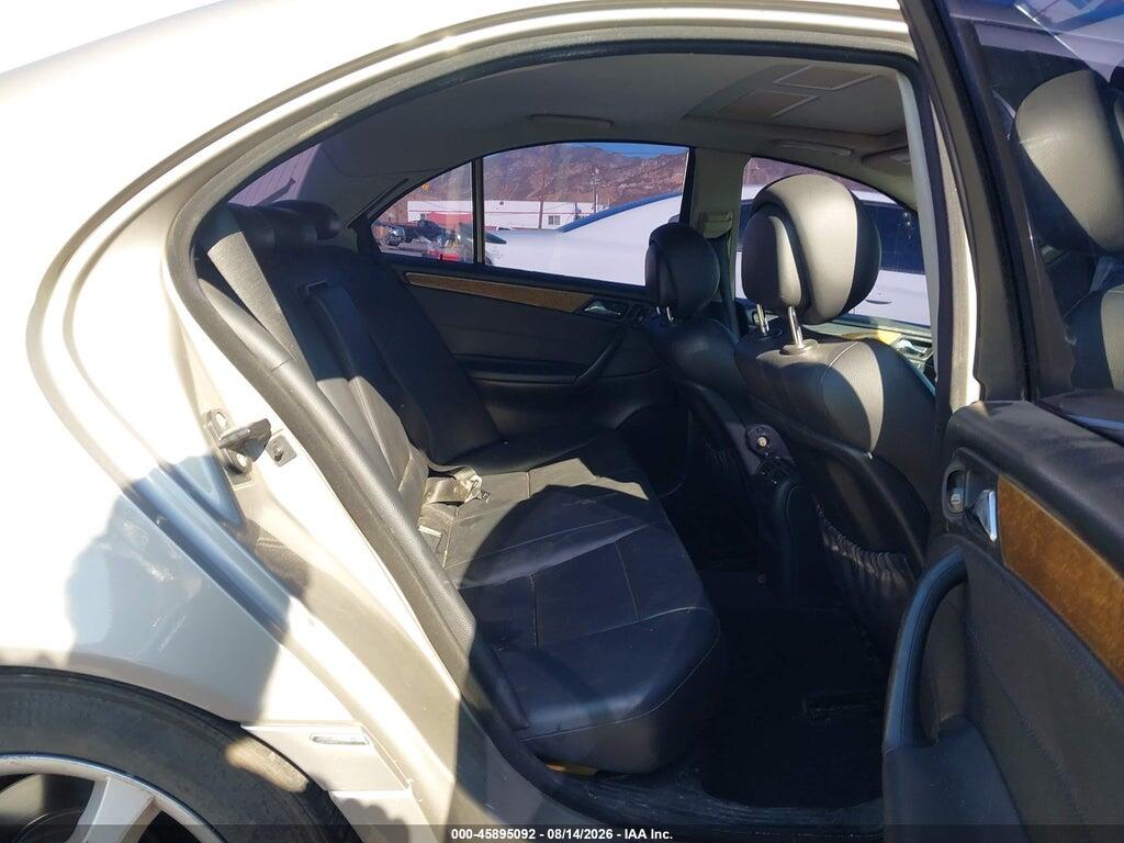 WDBRF52H07A929565 2007 MERCEDES-BENZ C 230 photo no. 8