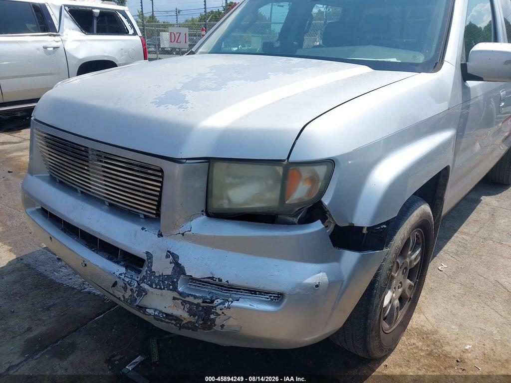 2HJYK16527H545656 2007 HONDA RIDGELINE photo no. 6