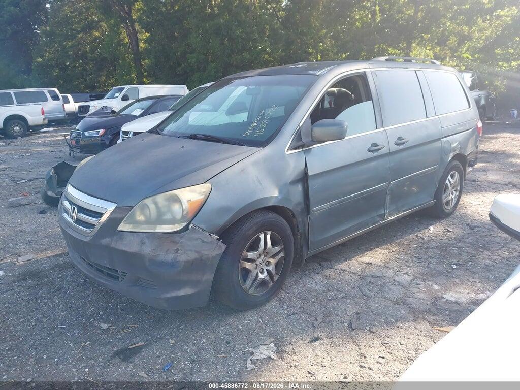 5FNRL38755B091664 2005 HONDA ODYSSEY photo no. 2